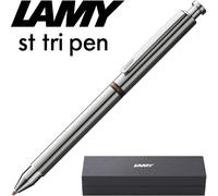 LAMY st Tri Pen Multisystem Pen - Matt Stainless Steel - Gift Boxed