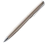 Lamy studio Palladium - rollerball pen in elegant metal barrel - with propeller-shaped clip & in line width M M 63 rollerball refill in black