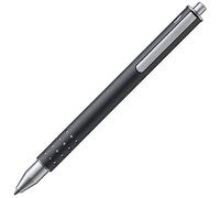 Lamy swift anthracite - modest rollerball pen with a smooth writing experience - robust metal casing & line width B M 66 rollerball refill in blue