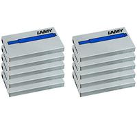 Lamy T10 10 x 5 Ink Cartridges, Maxi Economy Pack, Blue (2)