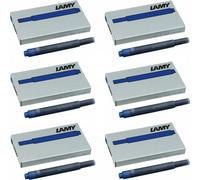 LAMY T10 Blue Ink Cartridges - Pack of 6 (30 Cartridges)