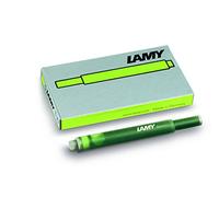 Lamy T10 Charged Green Cartridges new 2016 x 2 (10 Cartridges)