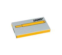 Lamy T10 ink cartridge with large ink supply - large capacity cartridges in mango cartridge fountain pen models - 1 pack