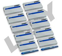 LAMY T10 Ink Cartridges Blue Pack of 10