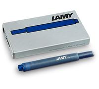 LAMY T10 Set of 10 Ink cartridges with Large Ink Capacity - Suitable for All Lamy Fountain Pen Models - Contents 1.25 ml per Cartridge - 5 Pieces per Pack - Ink Color Blue-Black