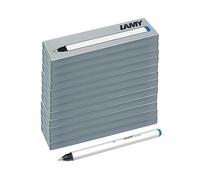 LAMY T11 Rollerball Pen Cartridges Set of 12 with Large Ink Supply and Stainless Steel Tip in Blue (Erasable) for Cartridge Roller Ball Model 311 Lamy Balloon - 36 Refills