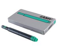 Lamy Unisex T 10 Giant Foundation Pen Ink Cartridge 5 Pack - Green