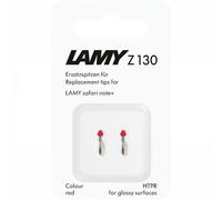 LAMY Z130 Replacement Tips for safari note+ Digital Writing Pen Red Pack of 2