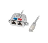 LAN Adapter Splitter RJ45-2xRJ45 FTP/2 Devices AD-0026-S