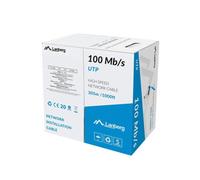 LAN CABLE UTP 100MB/S 305M WIRE CA BLUE LCU5-10CC-0305-B