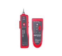 LAN Network Cable Tester For STP UTP Cat5 Cat6 RJ45 RJ11 Detector Line Finder Telephone Wire Tracker Diagnose Tone Tool Kit(Rosso)