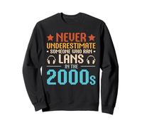 Lan Party - Never Underestimate Someone Who Ran Lans Sweatshirt