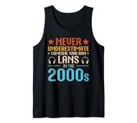 LAN Party - Never Underestimate Someone Who Ran Lans Tank Top