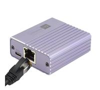 LAN Splitter - Ethernet Cable Splitter 1 Input 4 Outputs 1000 Mbps Plug and Play for Home Living Room Office Meeting Room