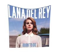 Lana Del Rey Born to Die Music Album Tapestry Poster Size 28" x 28" Wall Living Room Bedroom Wall Decor Wall Hanging Decoration Frameless Art Gift Wall Cloth 70x70 cm