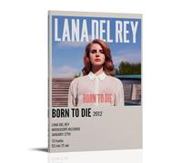 Lana Del Rey Born To Die Poster Decorative Painting Canvas Mural Is Bright And Beautiful, Suitable for Office Bedroom Decorative Painting to Create The Right AtmosphereFrame-style16x24inch(40x60cm)