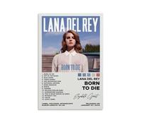 Lana Del Rey Born to Die Poster Decorative Painting Canvas Wall Art Living Room Poster Bedroom Painting Wall Art Picture Print Modern Family Room Decor 08 x 12 inches (20 x 30 cm)