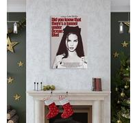 Lana Del Rey Did You Know That There'S A TunnelPainting Art Poster Canvas Art Wall Decoration Home Bedroom Aesthetics Painter Living Deco Strong Wall Painting Room DecoratedFrame-style12x18inch(30x45c