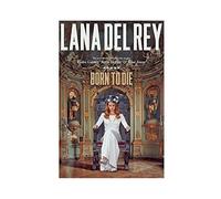 Lana Del Rey Poster Born To Die Vintage A Canvas Poster Bedroom Decor Sports Landscape Office Room Decor Gift,Canvas Poster Wall Art Decor Print Picture Paintings for Living Room Bedroom Decoration Un