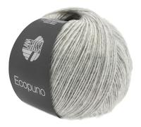 LANA GROSSA Ecopuno Elegant Net Yarn Structure Made of Cotton Filled with Merino/Alpaca Hand Knitting Yarn Made of 17% Virgin Wool and 11% Alpaca Wool 50 g Wool for Knitting and Crocheting 215 m Yarn