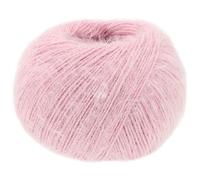 LANA GROSSA Per Fortuna GOTS Light Summer Fluffy Yarn with Cotton, Hand Knitting Yarn Made of 74% Cotton (Organic) and 26% Polyamide, 50 g Wool for Knitting and Crocheting, 190 m Yarn FB 36