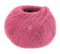 LANA GROSSA Per Fortuna GOTS Light Summer Fluffy Yarn with Cotton, Hand Knitting Yarn Made of 74% Cotton (Organic) and 26% Polyamide, 50 g Wool for Knitting and Crocheting, 190 m Yarn FB 38