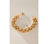 Lana Lock Heart Bracelet at Free People in Gold Star - female