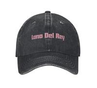 Lana The of Reys UK and Ireland Tour 2025 Baseball Cap Unisex Distressed Washed Snapback Hat Singer Outdoor All Seasons Travel Soft Cotton,for All Seasons