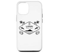 Lanai South Seas Sea Turtle Palms Hawaii Island Aloha Case for iPhone 12/12 Pro