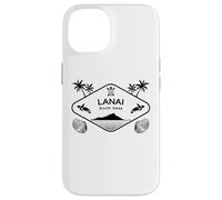 Lanai South Seas Sea Turtle Palms Hawaii Island Aloha Case for iPhone 14