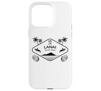 Lanai South Seas Sea Turtle Palms Hawaii Island Aloha Case for iPhone 15 Pro Max
