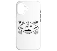 Lanai South Seas Sea Turtle Palms Hawaii Island Aloha Case for iPhone 16