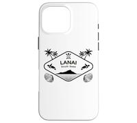 Lanai South Seas Sea Turtle Palms Hawaii Island Aloha Case for iPhone 16 Pro Max