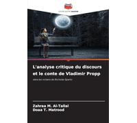 L'analyse critique du discours et le conte de Vladimir Propp: dans les romans de Nicholas Sparks