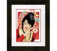 Lanarte Asian Flower Girl (Evenweave)
