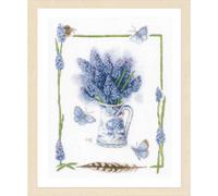 Vervaco Blue Grapes Counted Stitch Kit