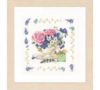 Lanarte Counted Cross Stitch Kit: Bouquet of Roses, NA, 27 x 28cm
