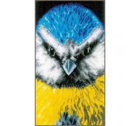 Lanarte Counted Cross Stitch Kit Close Up Blue Tit