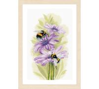 Lanarte Counted Cross Stitch Kit Dancing Bees (Aida)