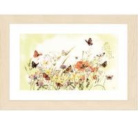 Lanarte Counted Cross Stitch Kit: Flowers