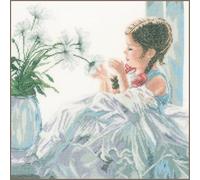 Lanarte Counted Cross Stitch Kit: Fortune Telling (Linen), NA, 30 x 30cm