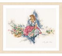 Lanarte Counted Cross Stitch Kit My Fair Lady Linen