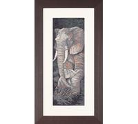 Lanarte Counted Cross Stitch Kit: Protective Care, NA, 18 x 55cm