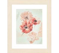 Lanarte Counted Cross Stitch Kit: Sky Anemone (Linen), Cotton, NA, 39 x 49cm, N