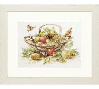 Lanarte Counted Cross Stitch Kit - Summer Fruit - 39 x 29 cm