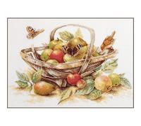Lanarte Counted Cross Stitch Kit: Summer Fruit, NA, 39 x 29cm