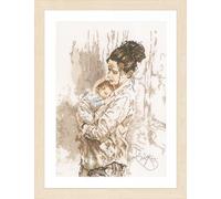 Lanarte Embroidery Kit, Cotton Acrylic, Multicoloured, ca. 29 x 39 cm