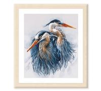 Lanarte Cross Stitch Kit - Counted Wall Decoration, Cotton/Acrylic, Multicoloured, 36 x 43 cm