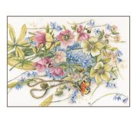 Lanarte Cross Stitch kit, Cotton, Multicoloured, 43x31cm