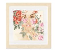 Lanarte Flower Face (Evenweave)